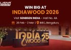 SENBSEN INDIA at INDIAWOOD 2026 Win Exciting Prizes & Explore Advanced Machinery