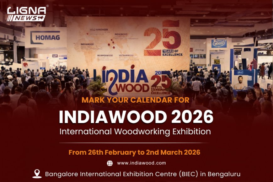 INDIAWOOD 2026 A Global Summit for Woodworking & Furniture Technology